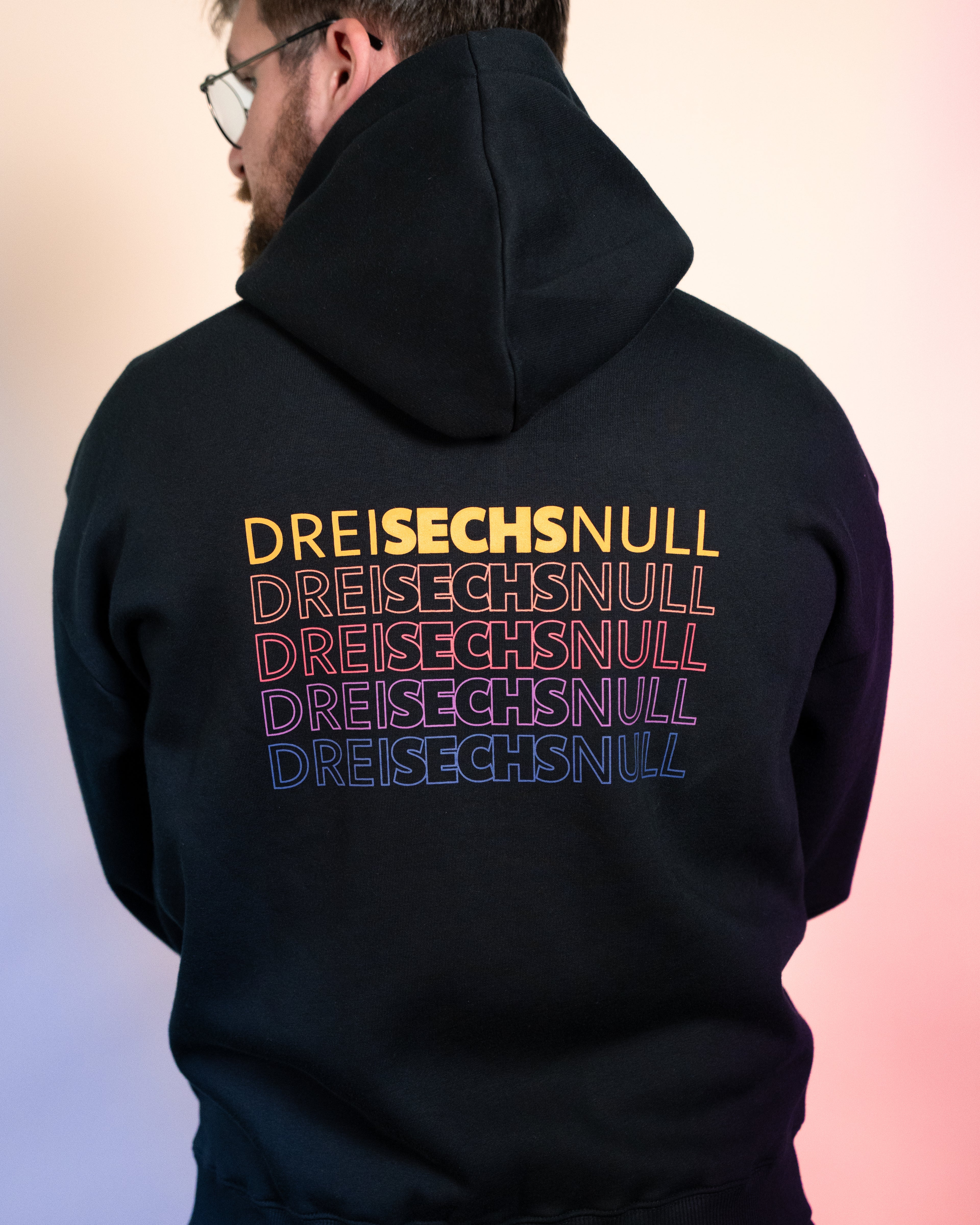 DREISECHSNULL - Zip-Hoodie Black
