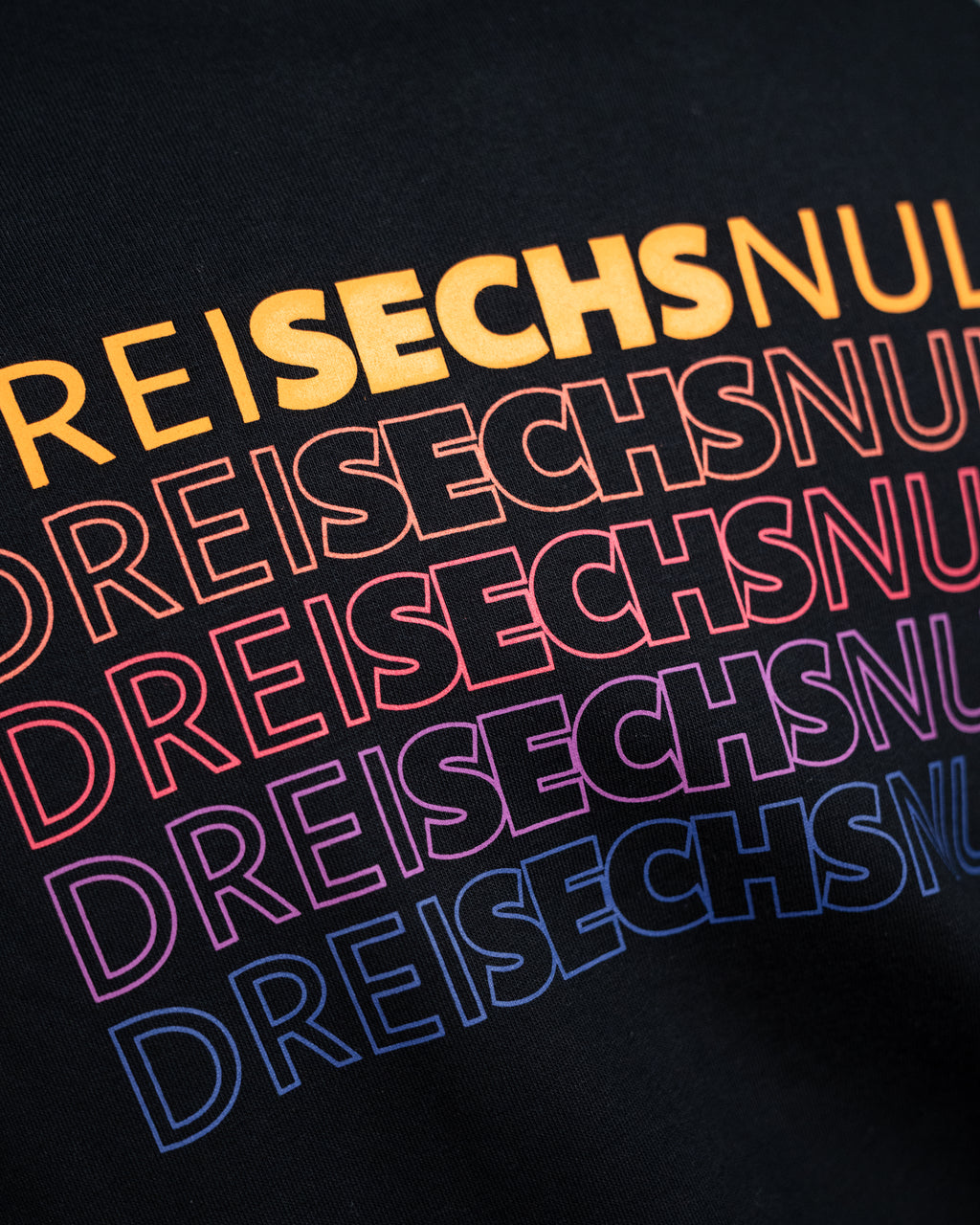 DREISECHSNULL - Zip-Hoodie Black