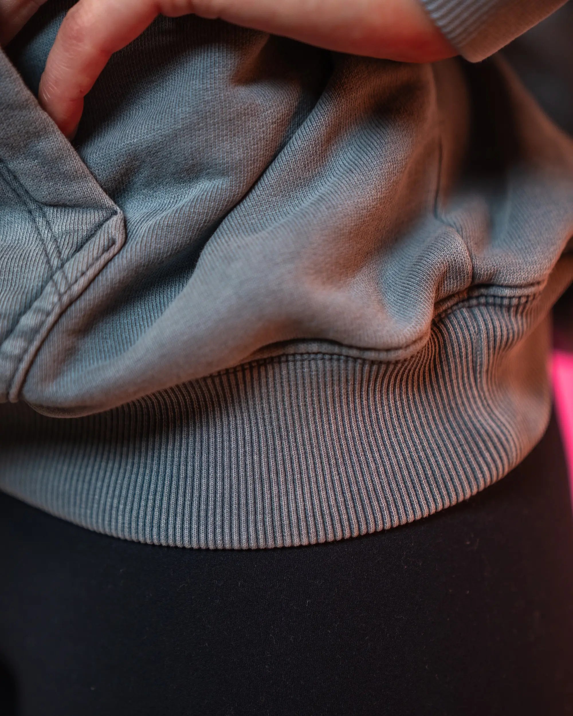 DREISECHSNULL - Hoodie Washed Grey