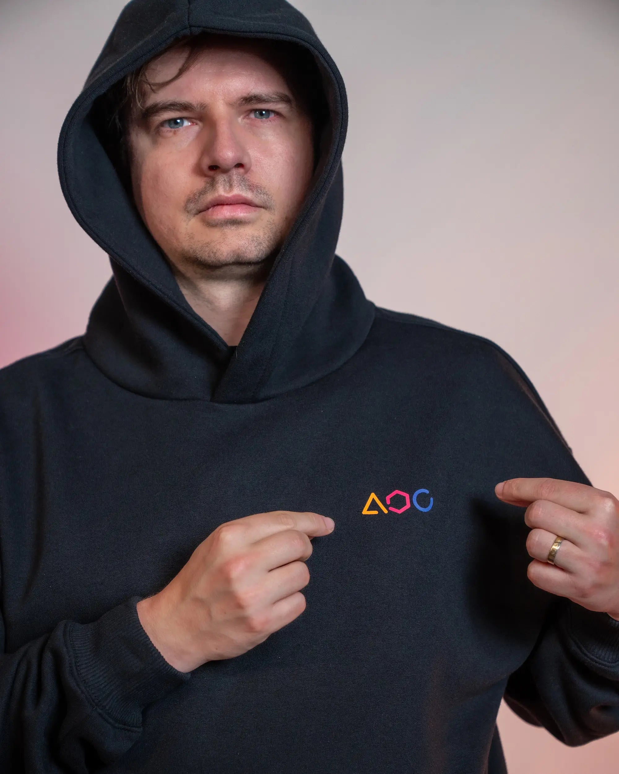 DREISECHSNULL - Hoodie Black