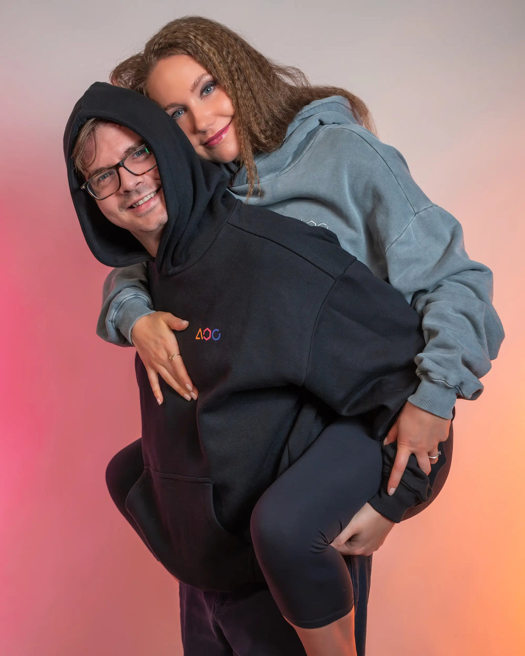 DREISECHSNULL - Hoodie Washed Grey